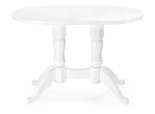 Деревянный стол Адней белый / рисунок в Набережных Челнах