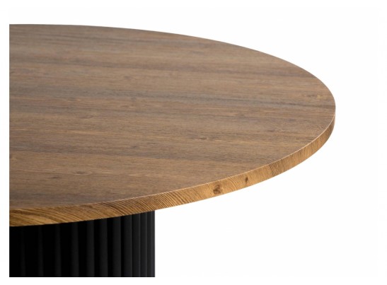 Деревянный стол Барел 89 орех кантри / черный в Набережных Челнах