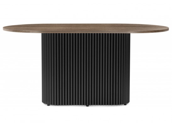 Деревянный стол Барон О 160 х 90 дуб кантри / черный в Набережных Челнах