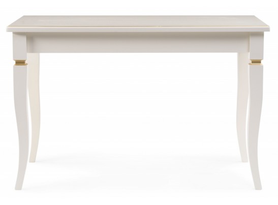 Деревянный стол Лорентайн 120х68х77 слоновая кость / золото в Набережных Челнах