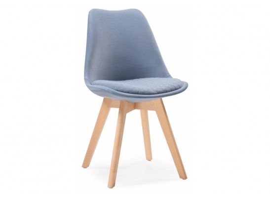 Деревянный стул Bonuss blue / wood в Набережных Челнах