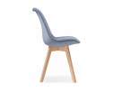 Деревянный стул Bonuss blue / wood в Набережных Челнах