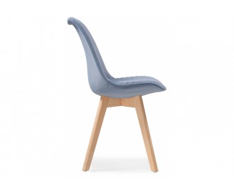 Деревянный стул Bonuss blue / wood