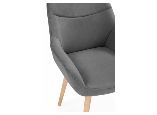 Деревянный стул Флюид темно-серый (zd 995) / светлое дерево в Набережных Челнах