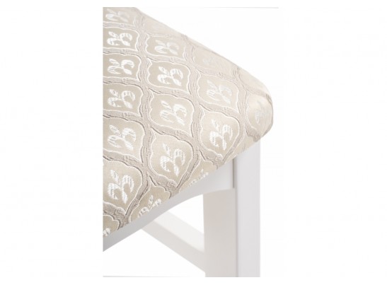 Деревянный стул Гроджин белый / бежевый в Набережных Челнах