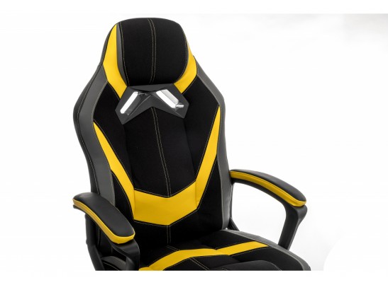 Компьютерное кресло Bens черное / серое / желтое в Набережных Челнах