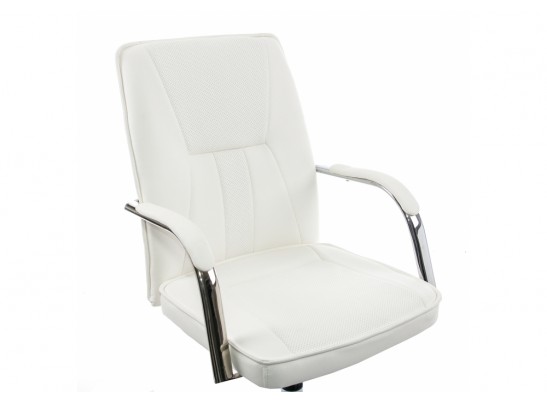 Компьютерное кресло Nadir белое в Набережных Челнах