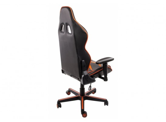Компьютерное кресло Racer черное / оранжевое в Набережных Челнах