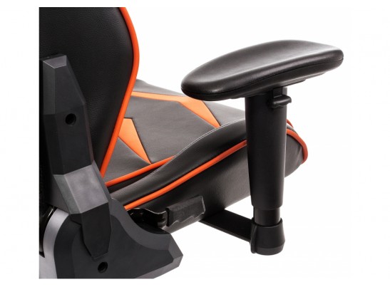Компьютерное кресло Racer черное / оранжевое в Набережных Челнах