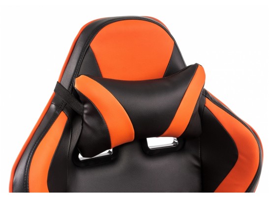 Компьютерное кресло Racer черное / оранжевое в Набережных Челнах