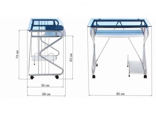 Компьютерный стол Gera 80х50х74 в Набережных Челнах