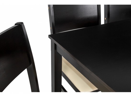 Обеденная группа Kabur (стол и 4 стула) cappuccino / cream в Набережных Челнах