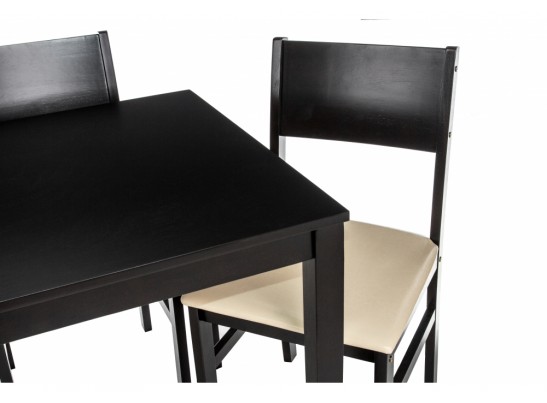 Обеденная группа Kabur (стол и 4 стула) cappuccino / cream в Набережных Челнах