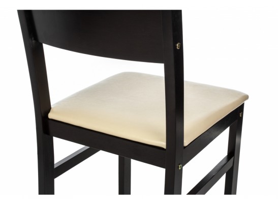 Обеденная группа Kabur (стол и 4 стула) cappuccino / cream в Набережных Челнах