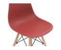 Пластиковый стул Eames PC-015 bordeaux в Набережных Челнах