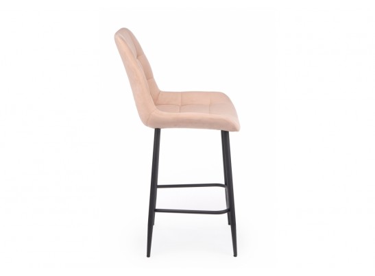 Полубарный стул Челси 360 бежевый (zd 210) / черный в Набережных Челнах