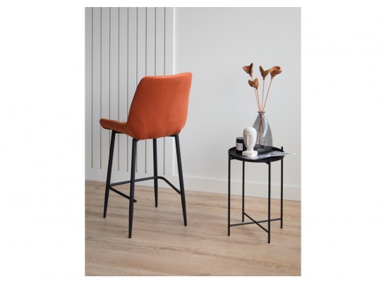 Полубарный стул Челси терракотовый (zd 432) / черный в Набережных Челнах