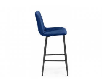 Полубарный стул Дани Мини синий (zd 798) / черный