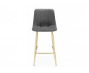 Полубарный стул Дани Мини темно-серый (zd 995) / золотой в Набережных Челнах