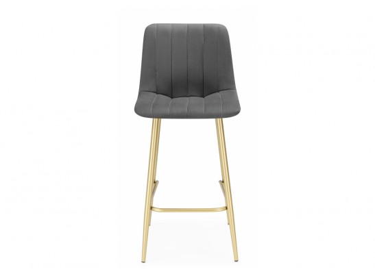 Полубарный стул Дани Мини темно-серый (zd 995) / золотой в Набережных Челнах