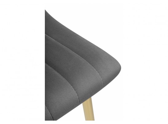 Полубарный стул Дани Мини темно-серый (zd 995) / золотой в Набережных Челнах
