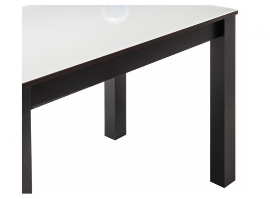 Стеклянный стол Раймунд 100х70х77 венге / белый в Набережных Челнах