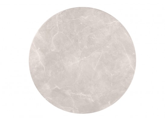 Деревянный стол Абилин 90х76 мрамор светло-серый / белый матовый в Набережных Челнах