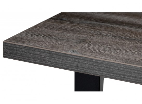 Стол Эльпатия 110 сосна пасадена / черный матовый в Набережных Челнах