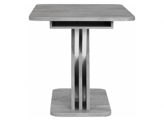 Стол на тумбе Аврора цемент светлый / белый в Набережных Челнах