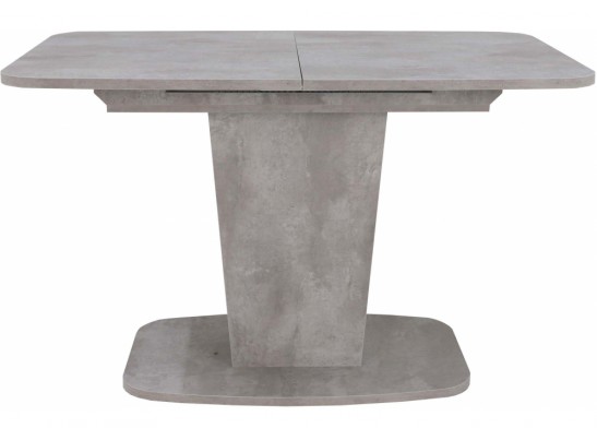 Стол на тумбе раскладной Рондо-2 цемент светлый в Набережных Челнах