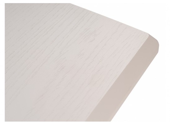 Стол на тумбе Валмиера мускат структурный / массив латте в Набережных Челнах