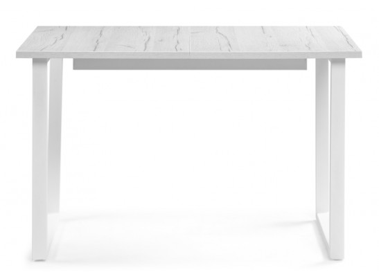 Стол раскладной Лота Лофт 120(160)х75х75 25 мм юта / матовый белый в Набережных Челнах