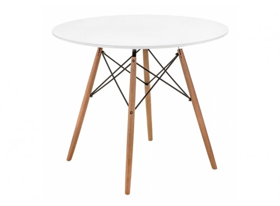 Стол Table 90х72 white / wood в Набережных Челнах