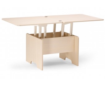 Стол-трансформер Престиж светлый венге