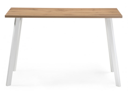 Стол Тринити Лофт 120x80x75 дуб крафт золотой / белый матовый в Набережных Челнах