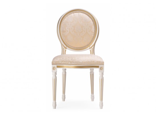 Стул Данте молочный / золотая патина в Набережных Челнах