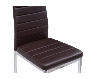 Стул DC2-001 коричневый
