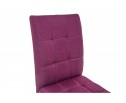 Стул Madina white / fabric purple в Набережных Челнах
