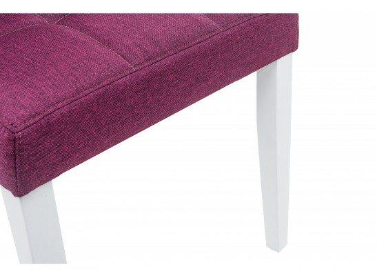Стул Madina white / fabric purple в Набережных Челнах