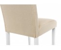 Стул Menson white / fabric сream в Набережных Челнах