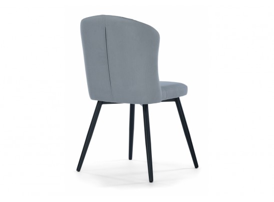 Стул на металлокаркасе Алиссум светло-серый / черный в Набережных Челнах
