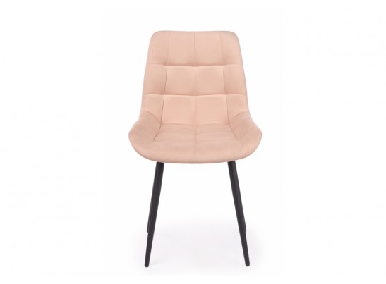 Стул на металлокаркасе Челси 360 К бежевый (zd 210) / черный в Набережных Челнах