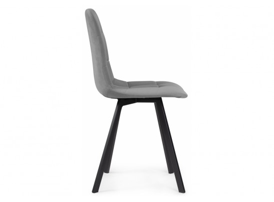 Стул на металлокаркасе Чилли черный / светло-серый в Набережных Челнах