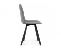 Стул на металлокаркасе Чилли светло-серый / черный в Набережных Челнах