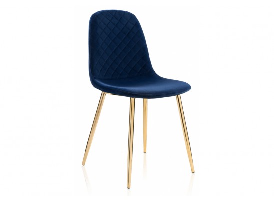 Стул на металлокаркасе Dabl dark blue в Набережных Челнах