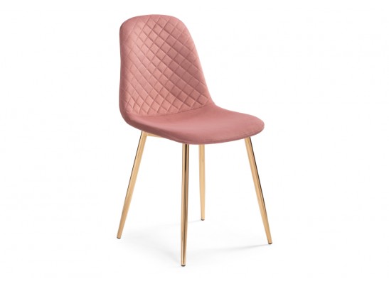 Стул на металлокаркасе Dabl pink / gold в Набережных Челнах