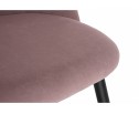 Стул на металлокаркасе Gabi 1 light purple / black в Набережных Челнах