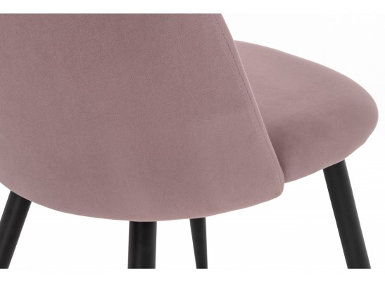 Стул на металлокаркасе Gabi 1 light purple / black в Набережных Челнах