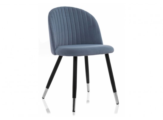 Стул на металлокаркасе Gabi blue / black в Набережных Челнах