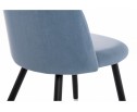 Стул на металлокаркасе Gabi blue / black в Набережных Челнах